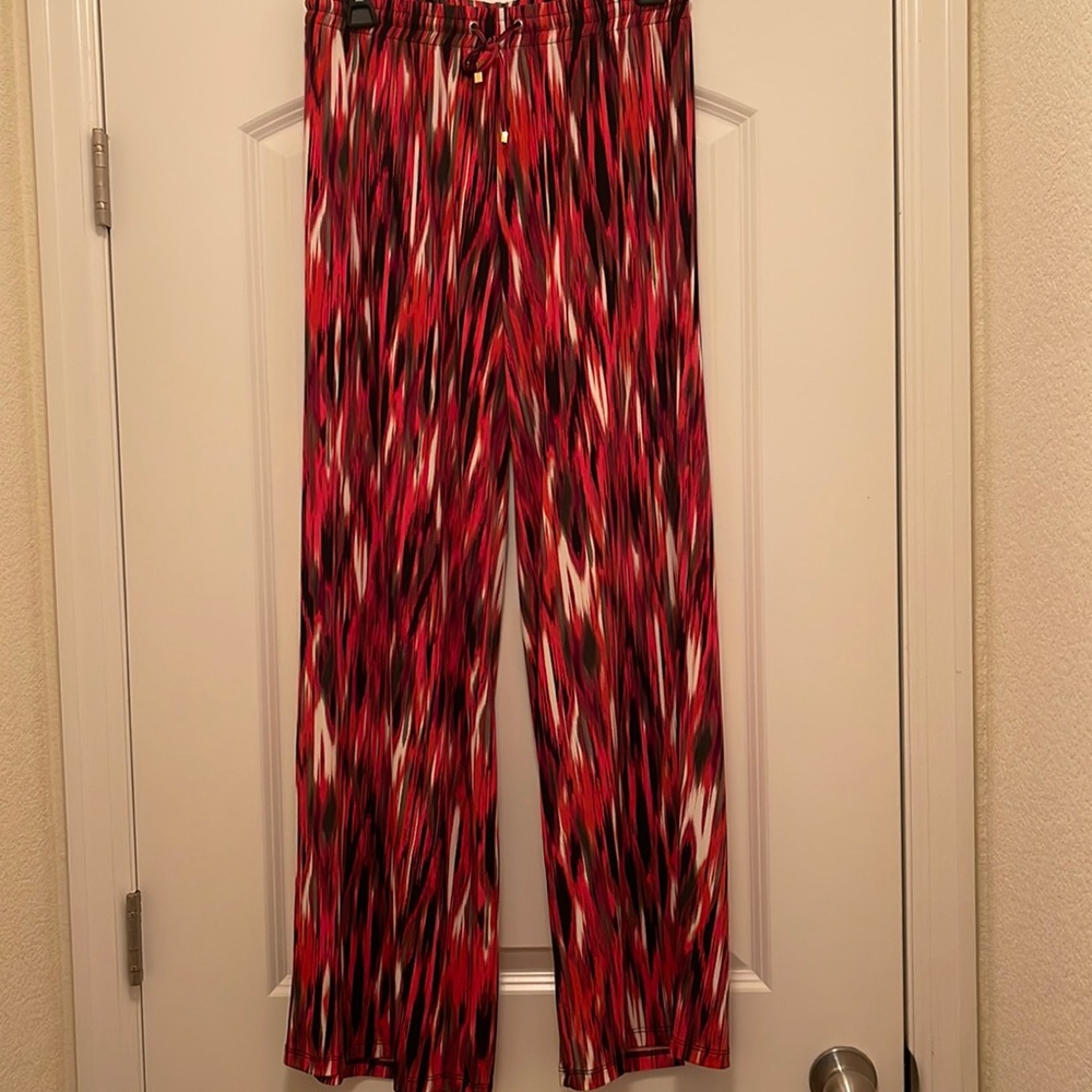 Multi-color wide leg pant